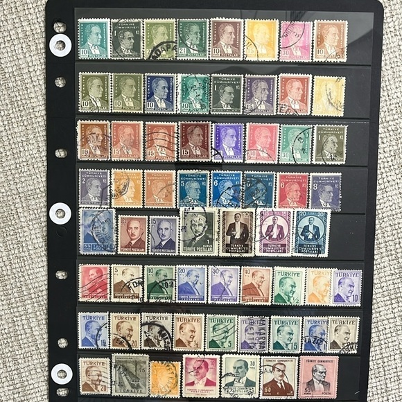 Other - Turkey Postage Stamps #3